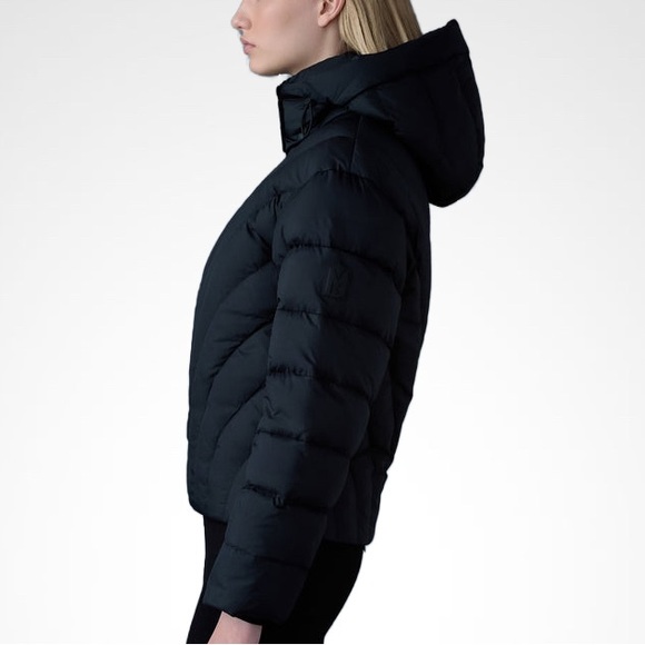 MACKAGE HOPE BLACK M - BRAND NEW LADIES DOWN JACKET - Picture 3 of 7